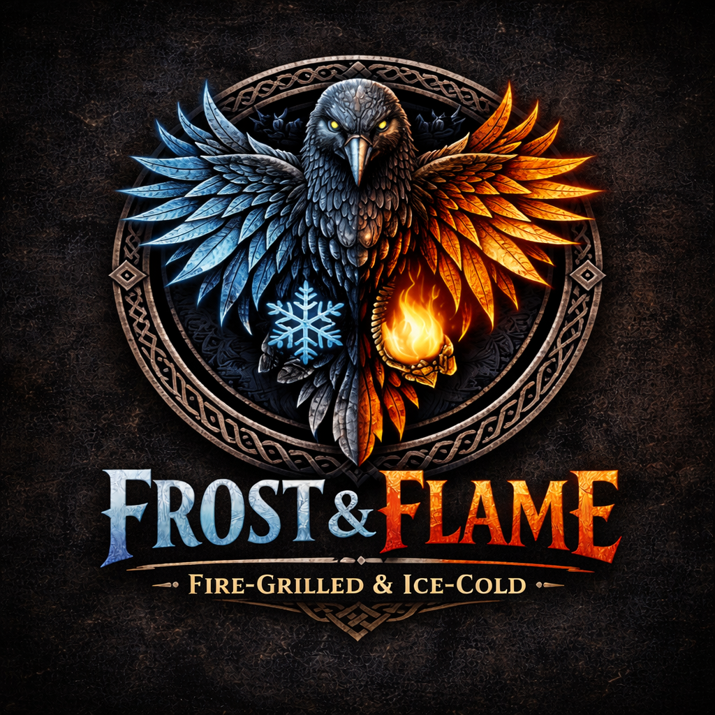 Frost & Flame Fire-Grilled & Ice-Cold Food Truck